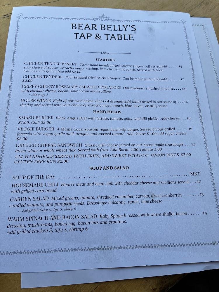 Bear Belly's Tap & Table Chicken Tender Basket